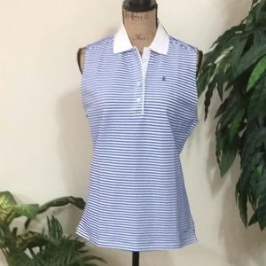NWT Izod sleeveless polo shirt
